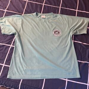 Saltwater 3XL Graphic T-Shirt Coastal Collection Green 100% Cotton